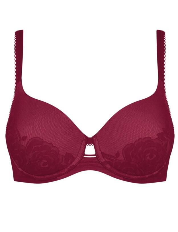 Triumph Wild Rose Sensation Padded Bra Bordeaux