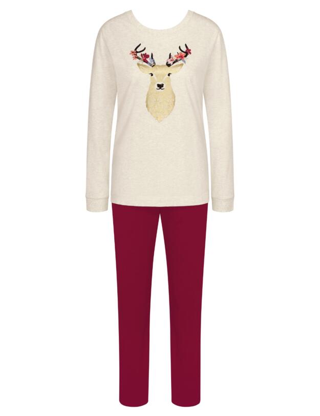 Triumph Lounge Me Pyjama Set Skin/Light Combination