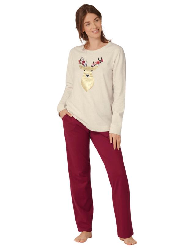 Triumph Lounge Me Pyjama Set Skin/Light Combination