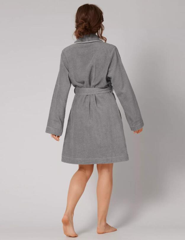 Triumph Lounge Me Robe Stone Grey