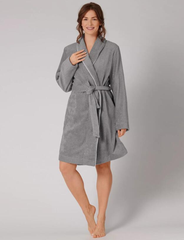 Triumph Lounge Me Robe Stone Grey
