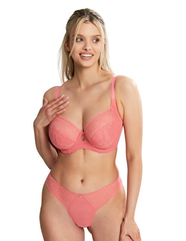 Cleo by Panache Alexis Balcony Bra Sunkiss Coral