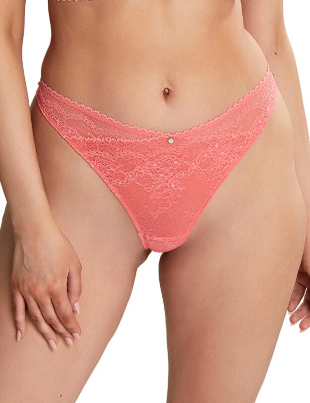Cleo by Panache Alexis Thong Sunkiss Coral