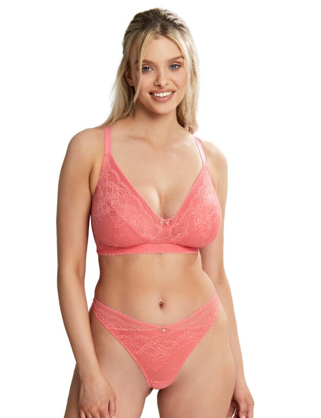 Cleo by Panache Alexis Thong Sunkiss Coral