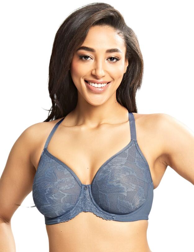 Panache Radiance Moulded Non-padded Bra Steel Blue