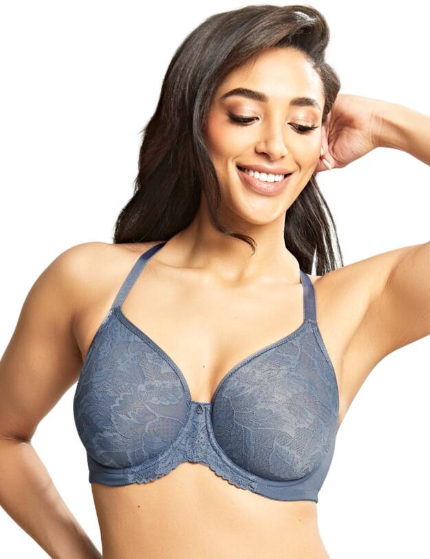 Panache Radiance Moulded Non-padded Bra Steel Blue
