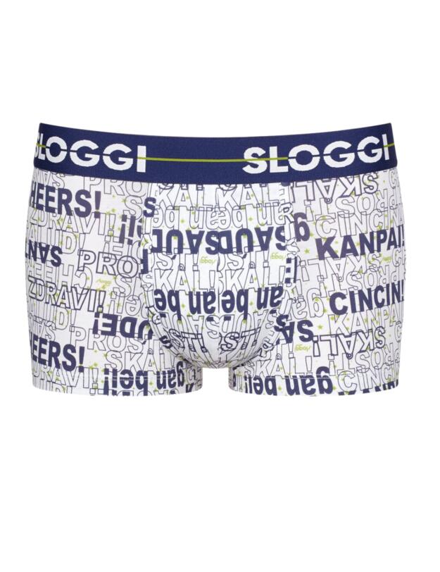 Sloggi Men Go Holiday Hipster Briefs 2 Pack Blue/Light Combination