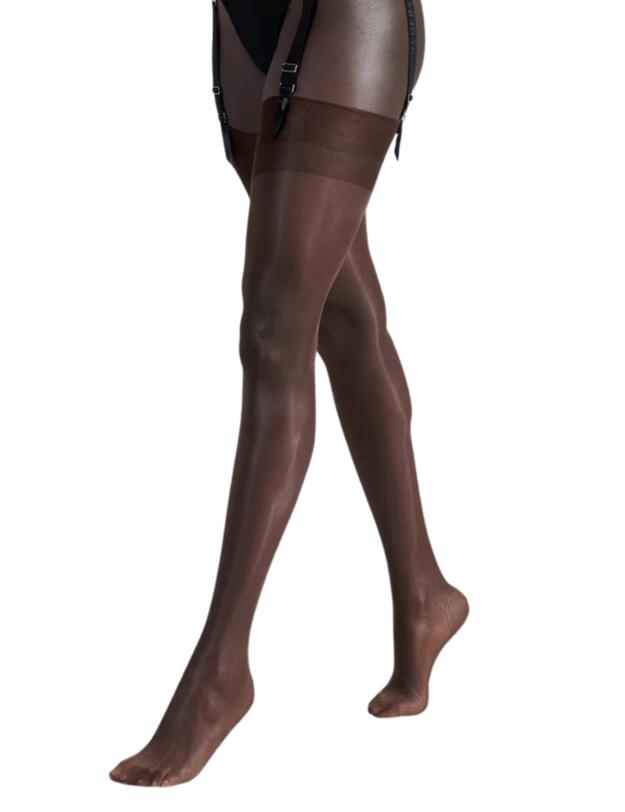 Bluebella Plain Top Stockings Berry