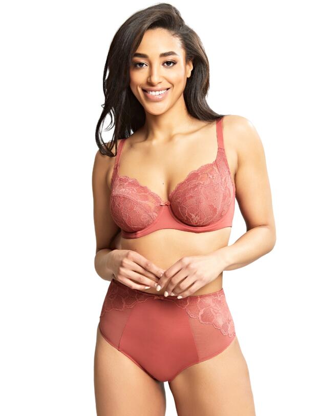 Panache Rocha Balcony Bra Garnet Rose