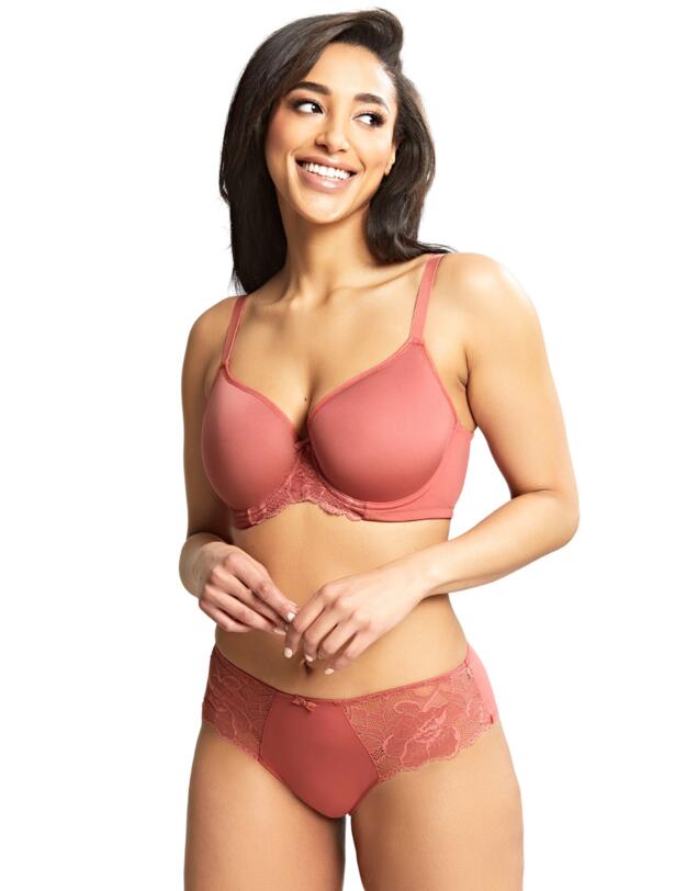  Panache Rocha Brief  Garnet Rose