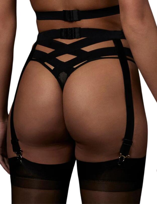 Bluebella Emilia Suspender Harness Black