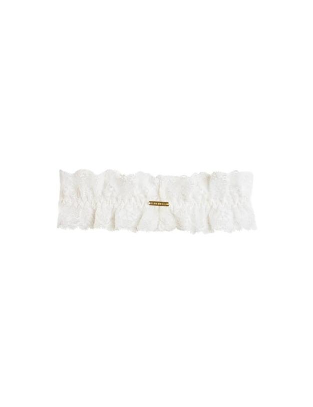 Bluebella Bridal Garter Ivory/Blue