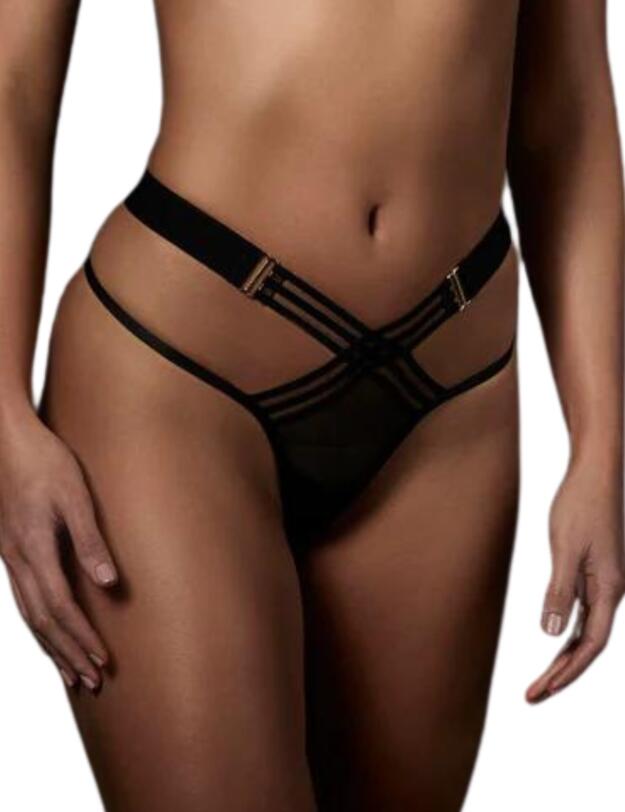 Bluebella Sutton Thong Black