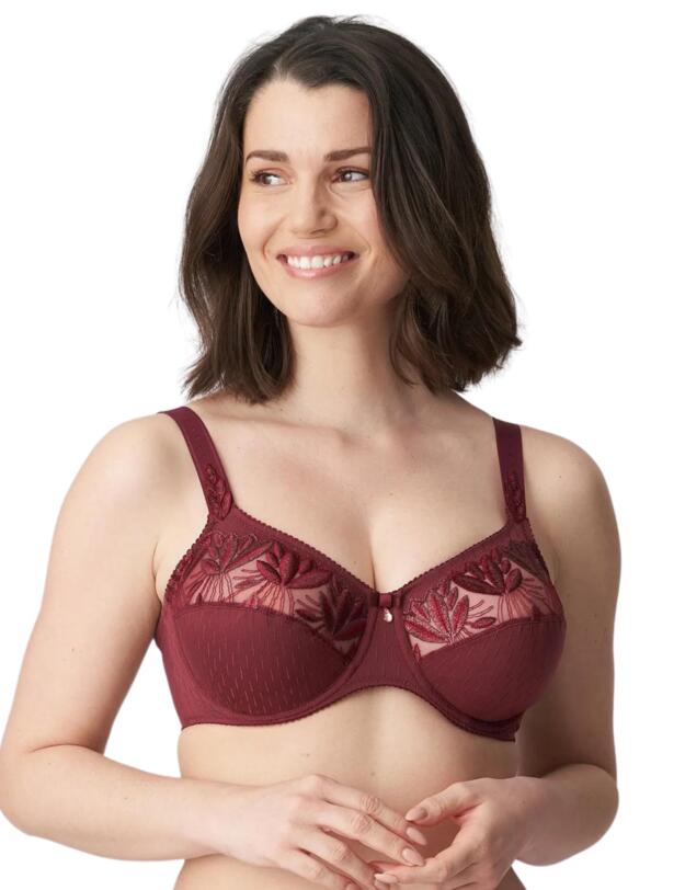Prima Donna Orlando Comfort Wired Bra Deep Cherry 