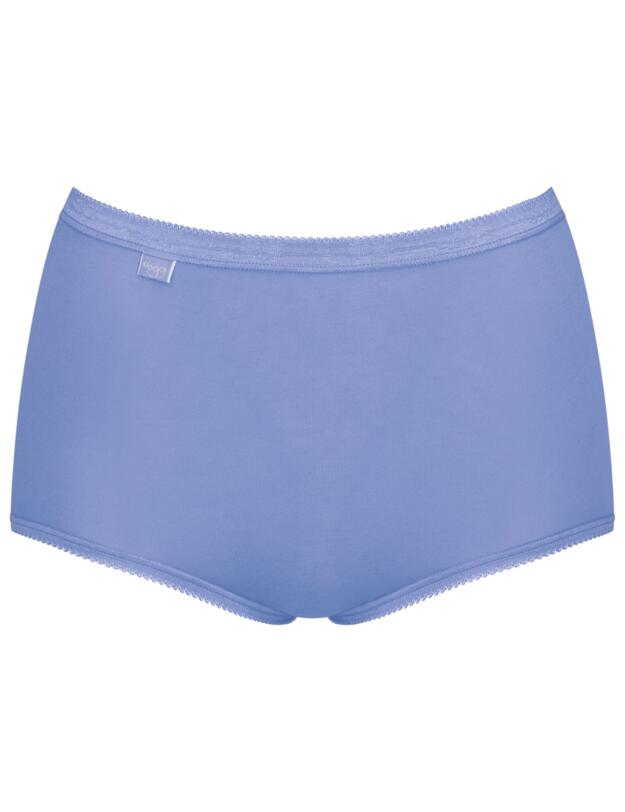 Sloggi Basic+ Maxi Brief 3 Pack Blue/White Combination