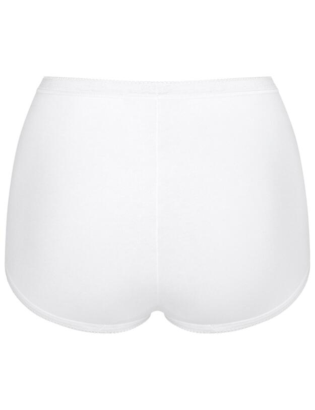 Sloggi Basic+ Maxi Brief 3 Pack Blue/White Combination