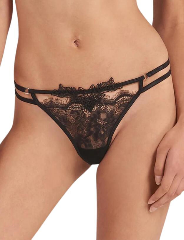 Bluebella Lumi Thong Black
