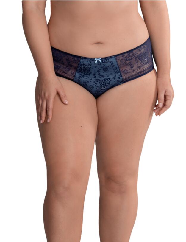 Rosa Faia Fleur High Waist Brief Maritime Blue