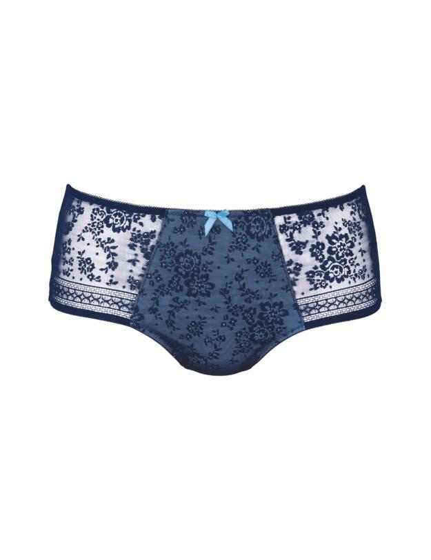 Rosa Faia Fleur High Waist Brief Maritime Blue
