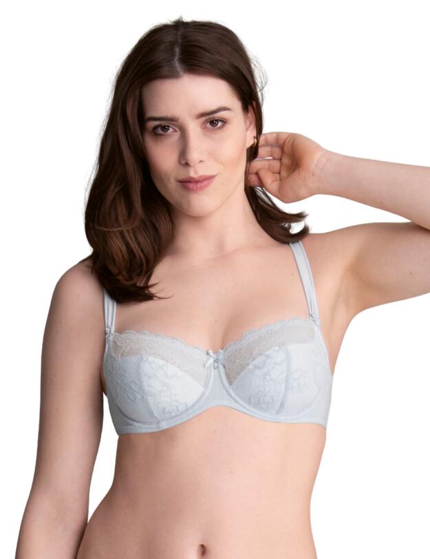Rosa Faia Antonia Balconette Bra Light Blue