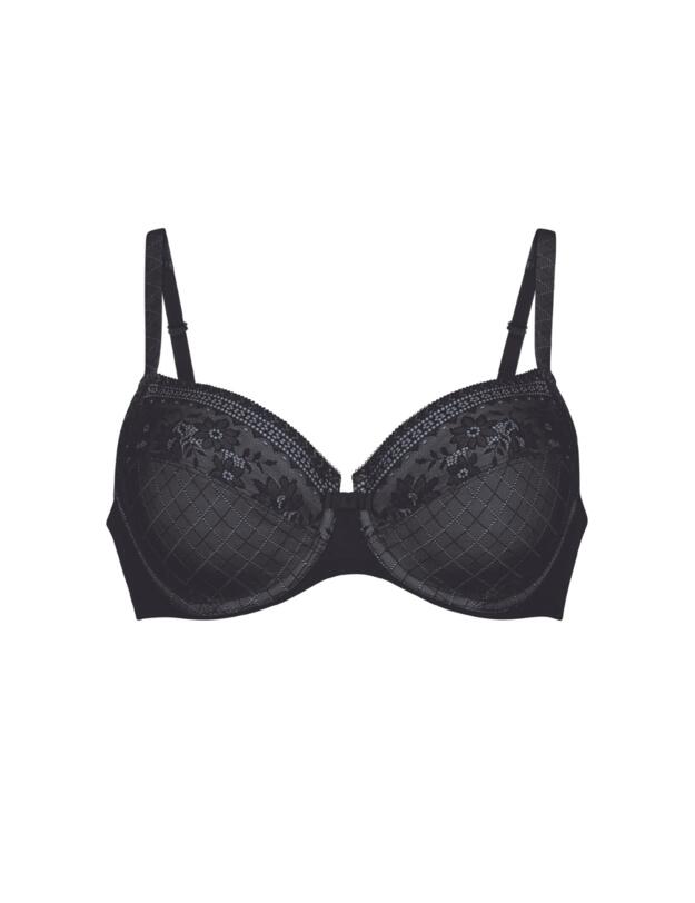 Rosa Faia Rosemary Underwired bra Black