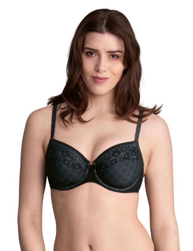 Rosa Faia Rosemary Underwired bra Black