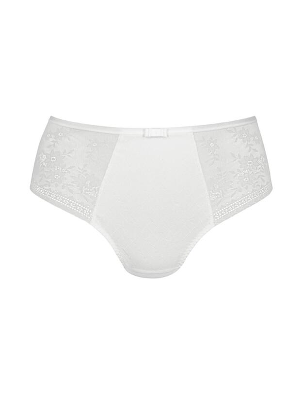 Rosa Faia Rosemary High Waist Brief White