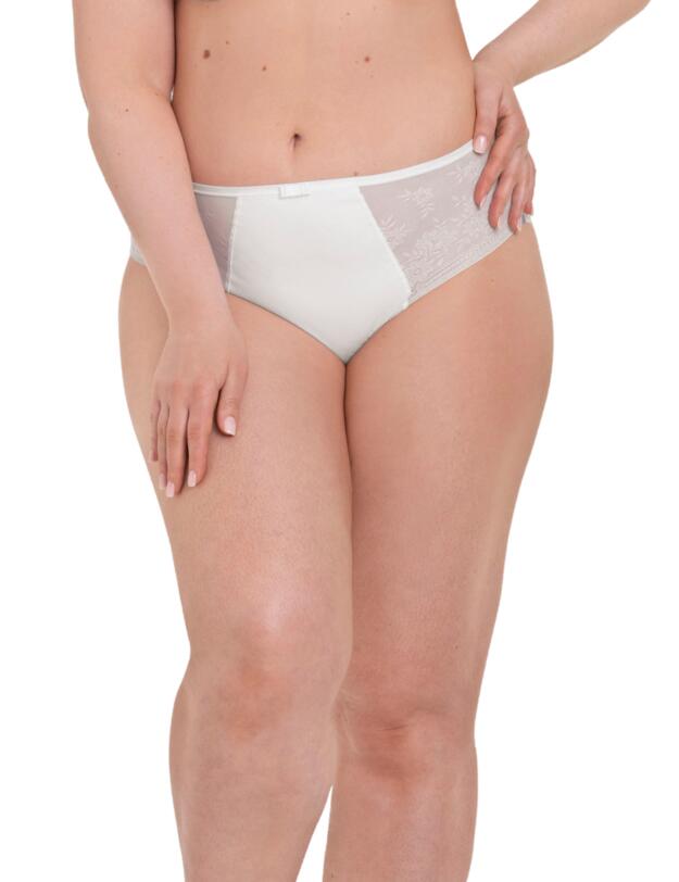 Rosa Faia Rosemary High Waist Brief White