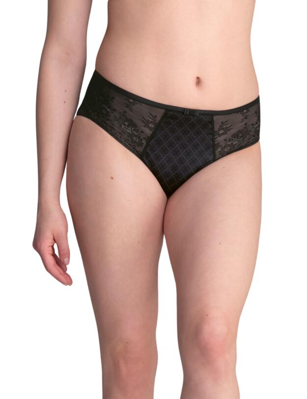 Rosa Faia Rosemary High Waist Brief Black