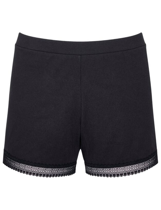 Sloggi Go Ribbed Short Black