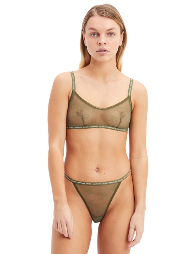 Calvin Klein CK One Unlined Bralette Napa