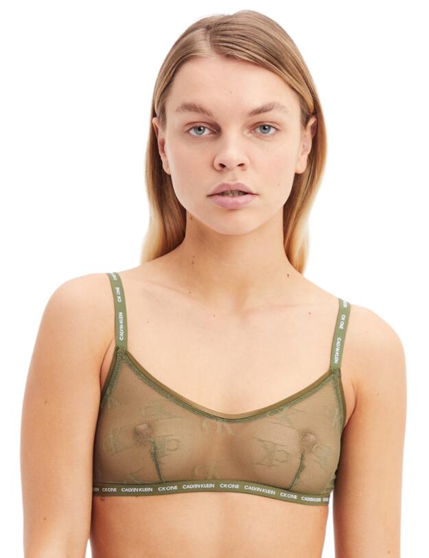 Calvin Klein CK One Unlined Bralette Napa
