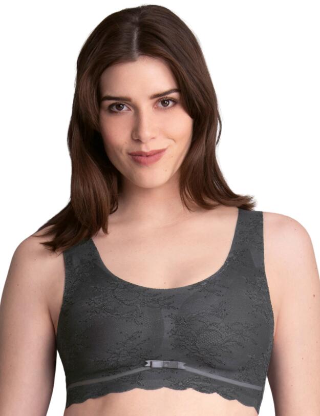 Anita Essentials Lace Bralette Anthracite