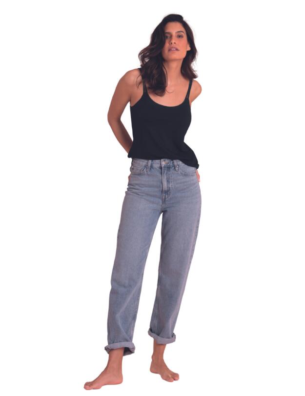 Anita Amica Vest Top with Cups Black