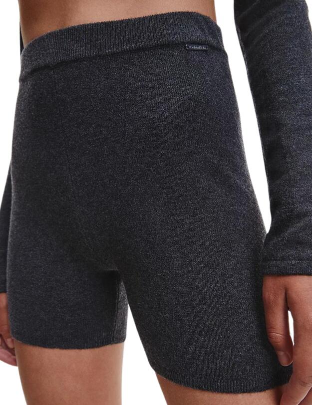 Calvin Klein Sweater Lounge Pyjama Shorts Charcoal Heather