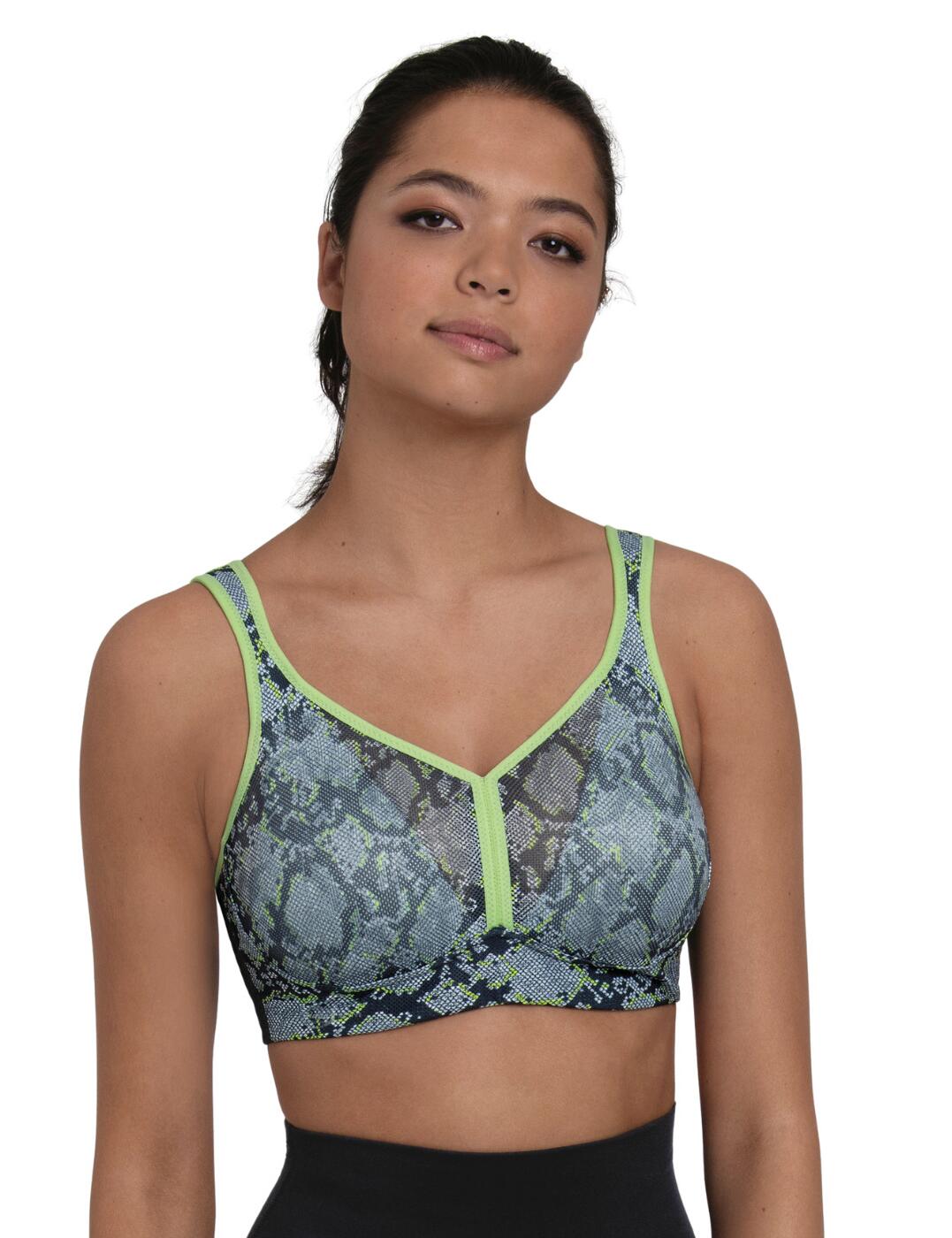 Anita Air Control Sports Bra With Padded Cups Viper Grey