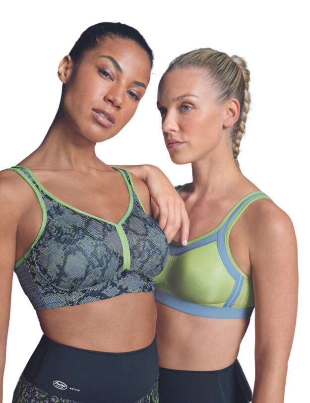 Anita Air Control Sports Bra With Padded Cups Viper Grey