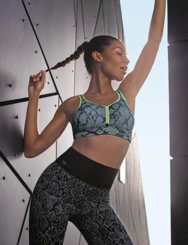 Anita Air Control Sports Bra With Padded Cups Viper Grey