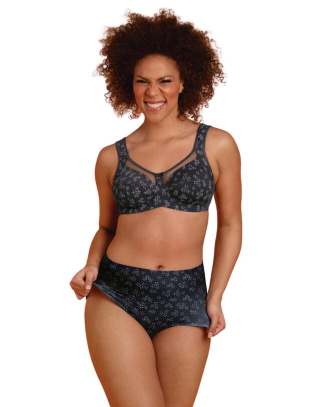 Anita Essentials Art High Waist Brief Anthracite