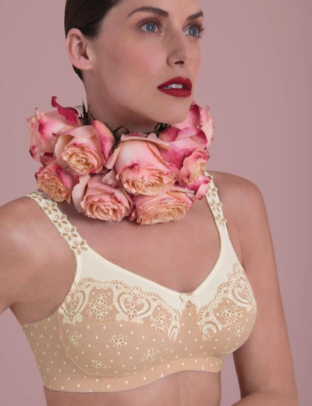 Anita Care Belvedere Post Mastectomy Bra Bilateral Powder Peach 