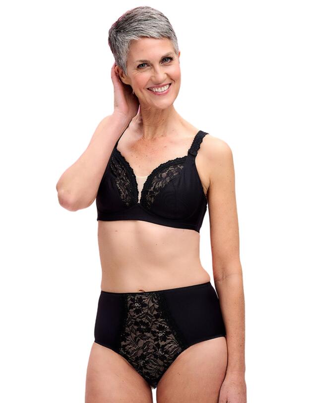 Anita Helen High Waist Briefs Black