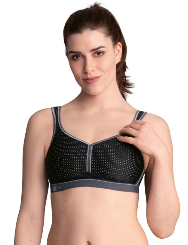 Anita Active Performance Sports Bra Black/Anthracite