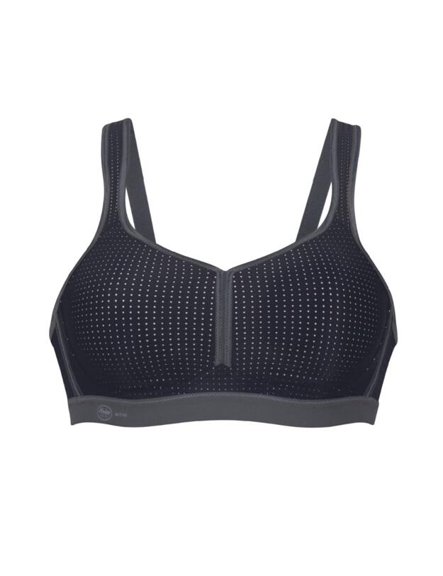 Anita Active Performance Sports Bra Black/Anthracite