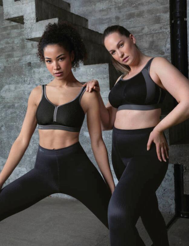 Anita Active Performance Sports Bra Black/Anthracite