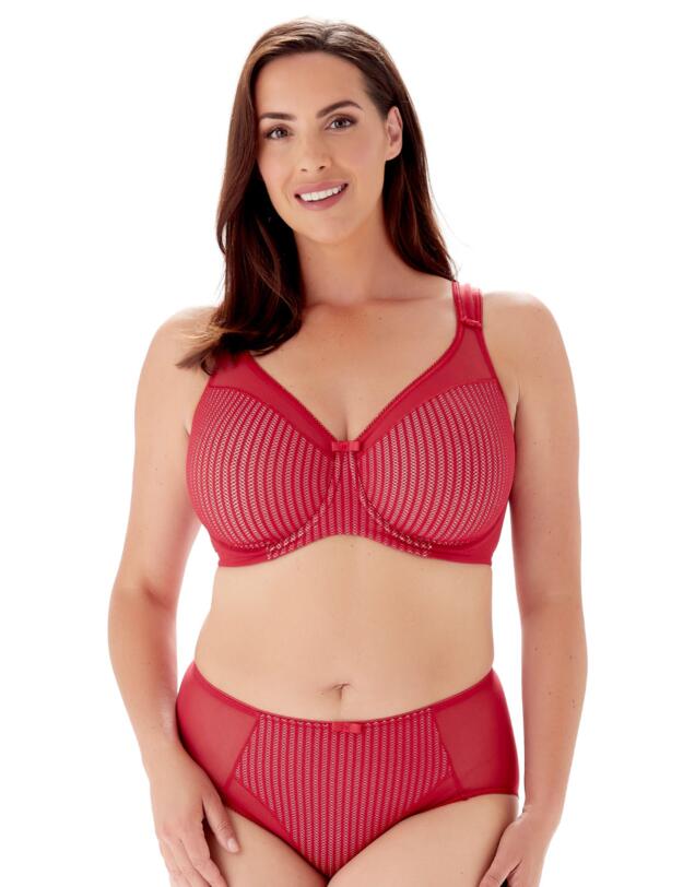 Berlei Beauty Stripe Smoothing Bra Passion Red