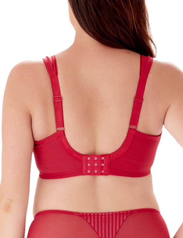Berlei Beauty Stripe Smoothing Bra Passion Red