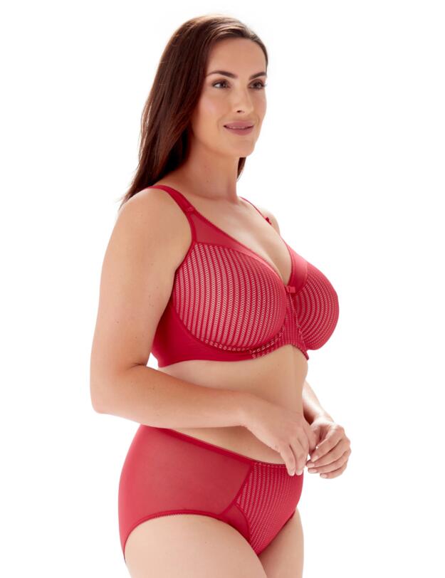 Berlei Beauty Stripe Smoothing Bra Passion Red