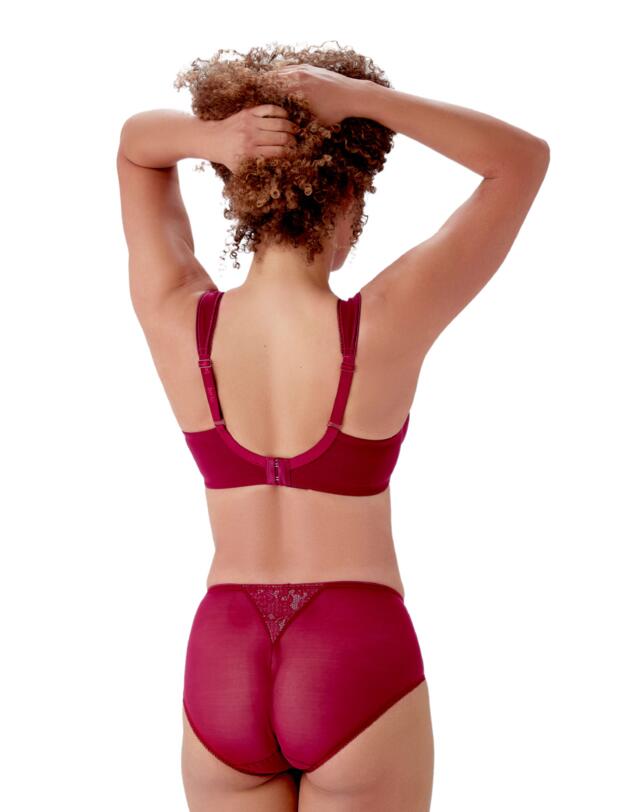 Berlei Beauty Minimiser Bra Burgundy