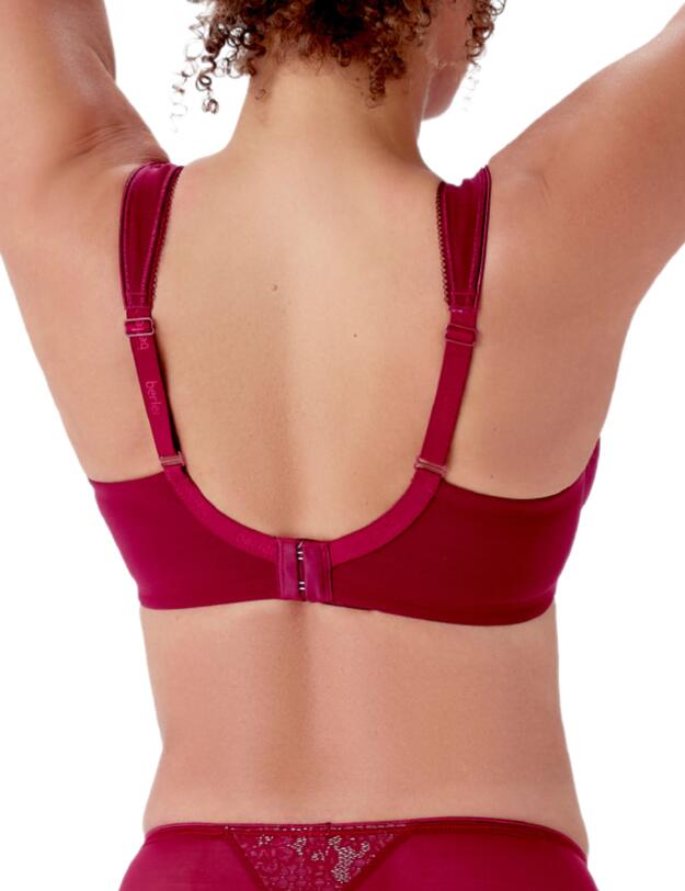 Berlei Beauty Minimiser Bra Burgundy