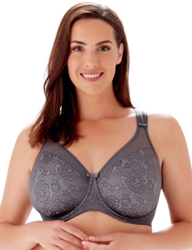 Berlei Beauty Minimiser Bra Dark Grey